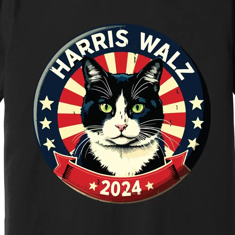 Harris Waltz 2024 Election Kamala Harris Tim Waltz 2024 Premium T-Shirt