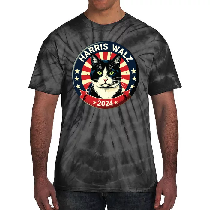 Harris Waltz 2024 Election Kamala Harris Tim Waltz 2024 Tie-Dye T-Shirt