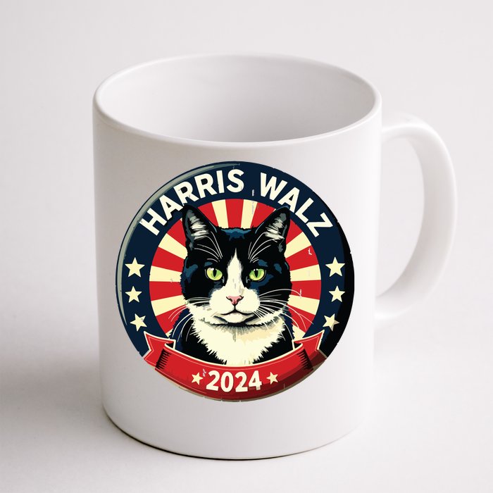 Harris Waltz 2024 Election Kamala Harris Tim Waltz 2024 Front & Back Coffee Mug