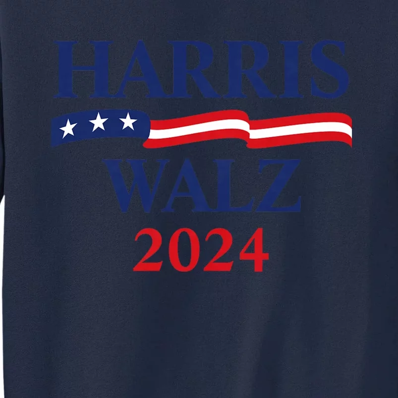 Harris Waltz 2024 Usa Harris Walz 2024 Tall Sweatshirt