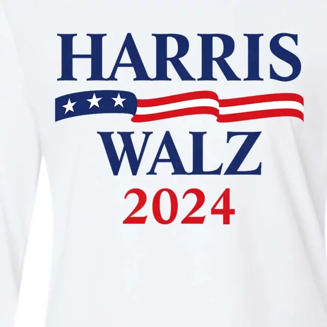 Harris Waltz 2024 Usa Harris Walz 2024 Womens Cotton Relaxed Long Sleeve T-Shirt