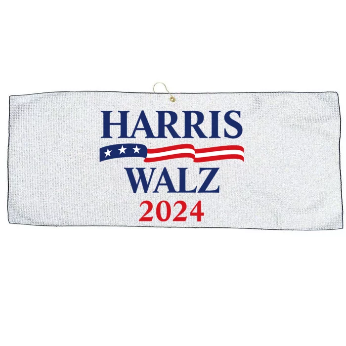 Harris Waltz 2024 Usa Harris Walz 2024 Large Microfiber Waffle Golf Towel