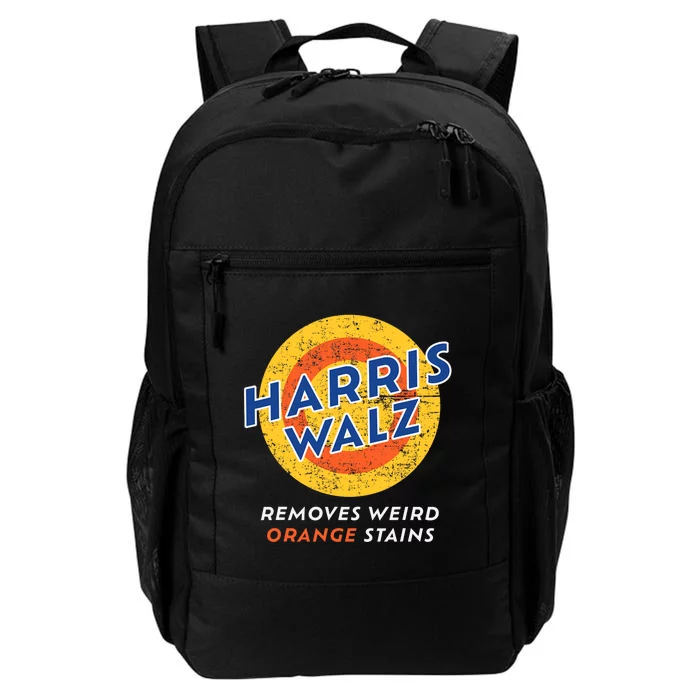 Harris Walz 2024 Waltz Removes Weird Orange Stains Daily Commute Backpack