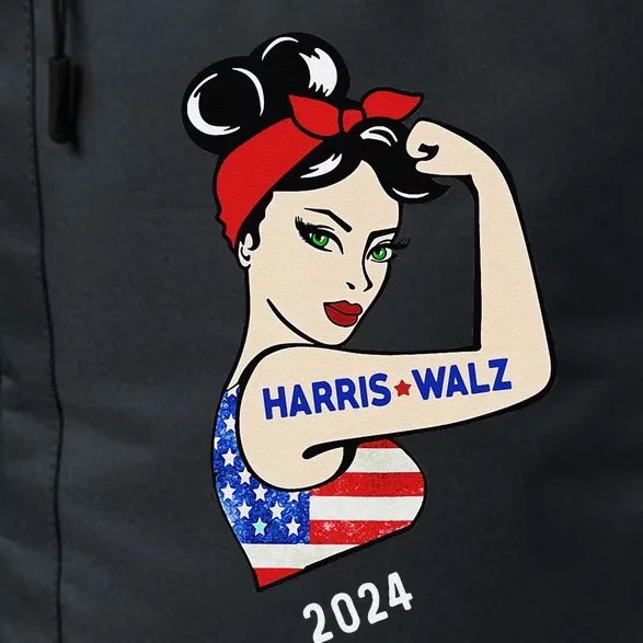 Harris Waltz 2024 Election Kamala Harris Tim Waltz 24 Daily Commute Backpack