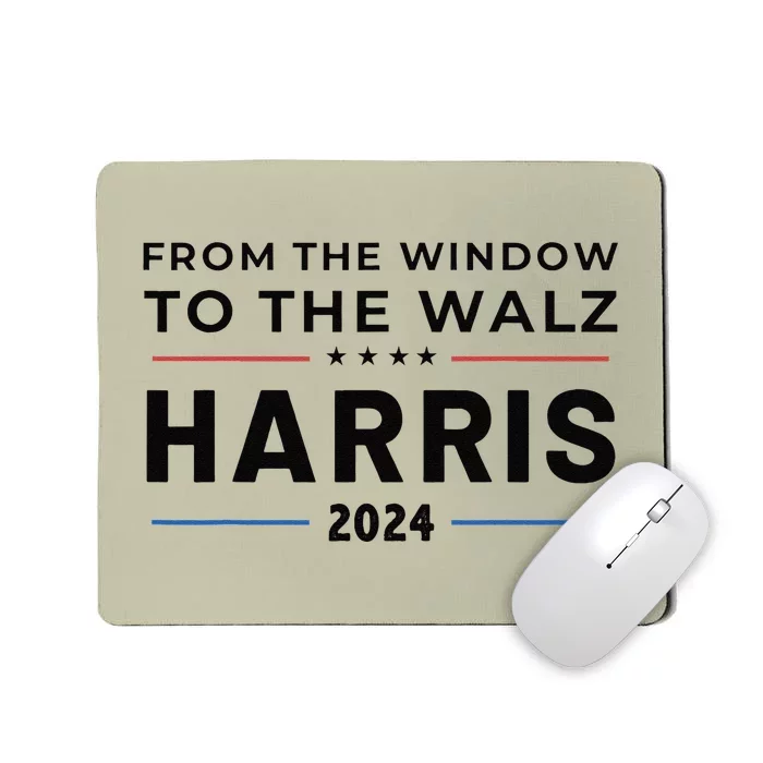 Harris Walz 2024 Window Elect President Kamala Vp Tim Mousepad