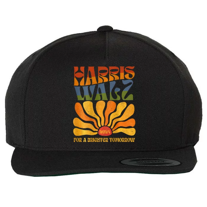 Harris Waltz 2024 For A Brighter Tomorrow Wool Snapback Cap