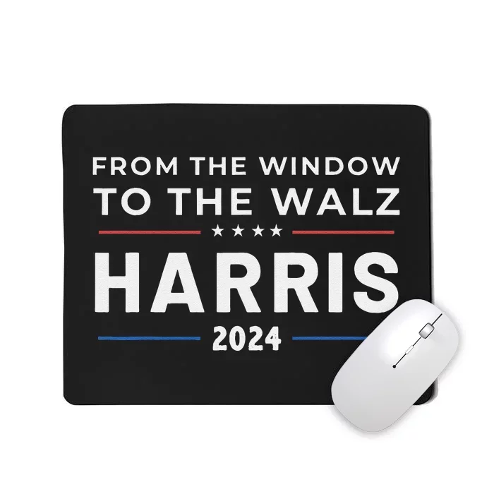 Harris Walz 2024 Window Elect President Kamala Vp Tim Mousepad