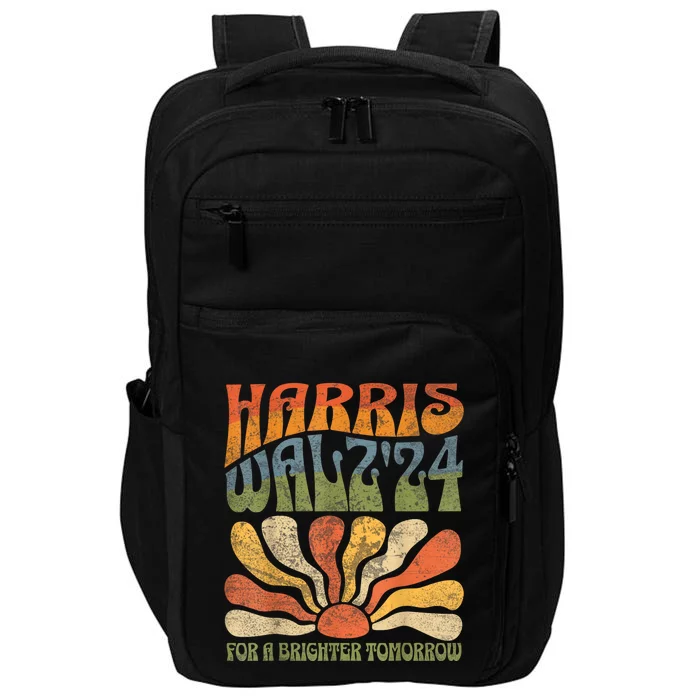 Harris Waltz 2024 Election Kamala Harris Tim Waltz 2024 Impact Tech Backpack