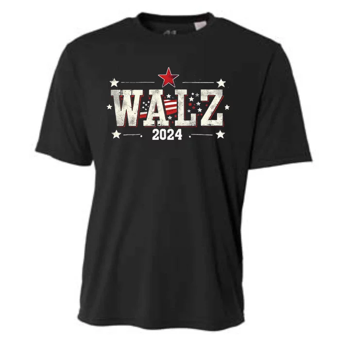 Harris Walz 2024 Election Kamala Harris Tim Walz Cooling Performance Crew T-Shirt