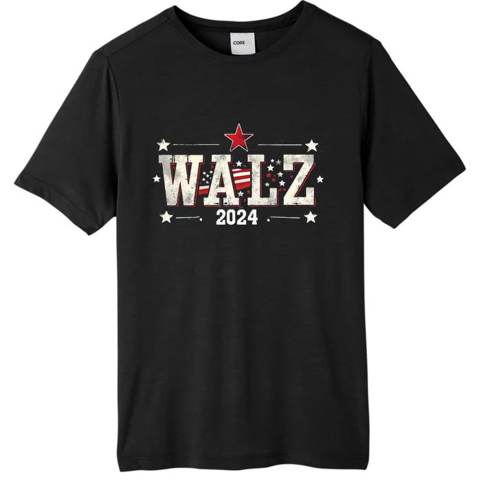 Harris Walz 2024 Election Kamala Harris Tim Walz ChromaSoft Performance T-Shirt