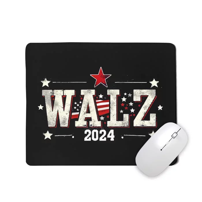 Harris Walz 2024 Election Kamala Harris Tim Walz Mousepad