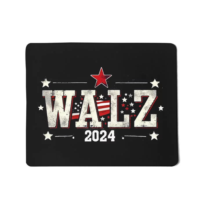 Harris Walz 2024 Election Kamala Harris Tim Walz Mousepad