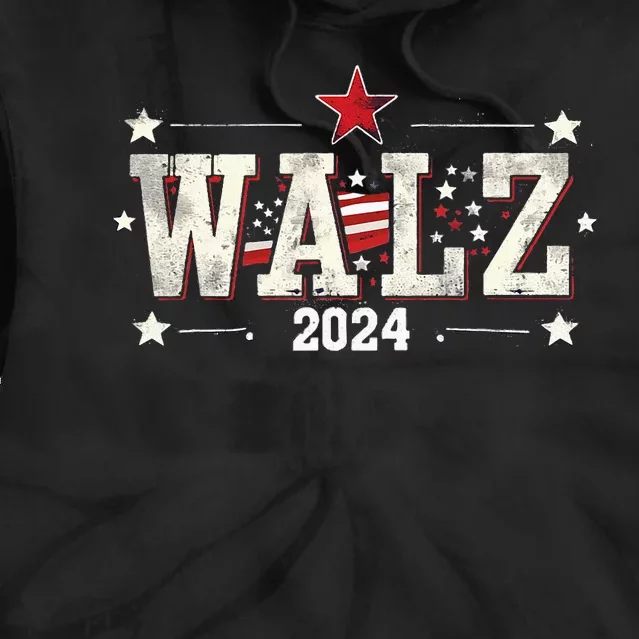 Harris Walz 2024 Election Kamala Harris Tim Walz Tie Dye Hoodie