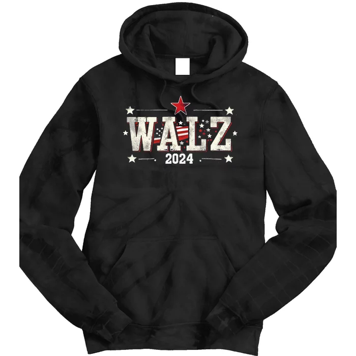 Harris Walz 2024 Election Kamala Harris Tim Walz Tie Dye Hoodie