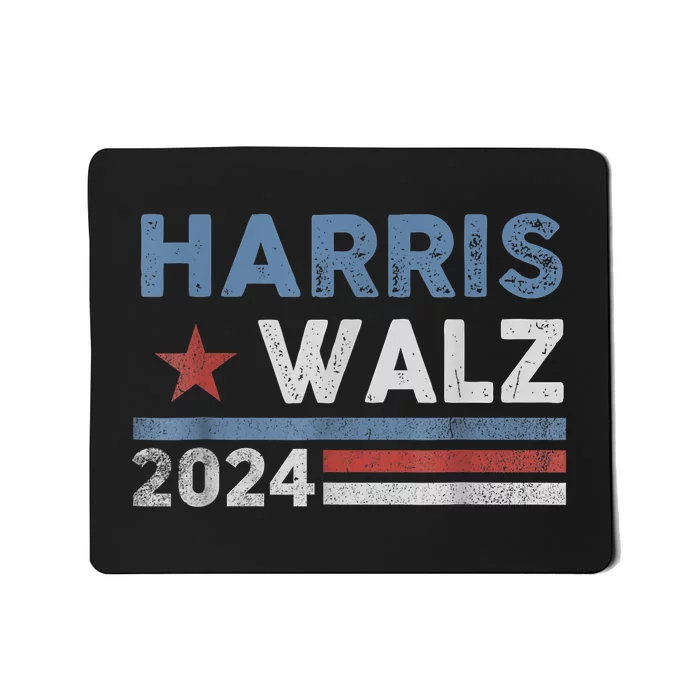 Harris Waltz 2024 Election Kamala Harris Tim Waltz 2024 Mousepad