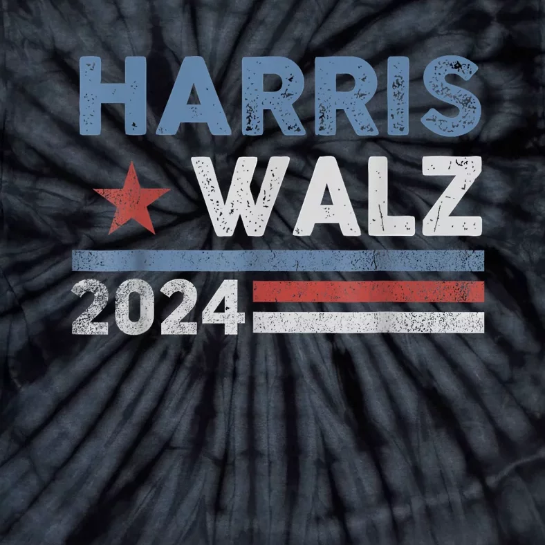 Harris Waltz 2024 Election Kamala Harris Tim Waltz 2024 Tie-Dye T-Shirt