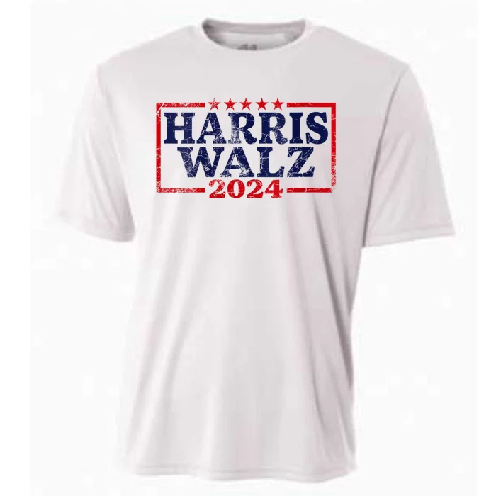 Harris Waltz 2024 Election Kamala Harris Tim Waltz 2024 Cooling Performance Crew T-Shirt