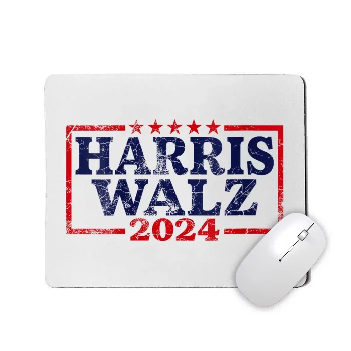 Harris Waltz 2024 Election Kamala Harris Tim Waltz 2024 Mousepad