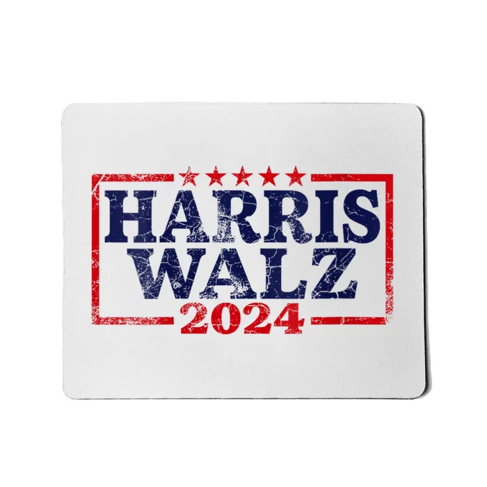 Harris Waltz 2024 Election Kamala Harris Tim Waltz 2024 Mousepad