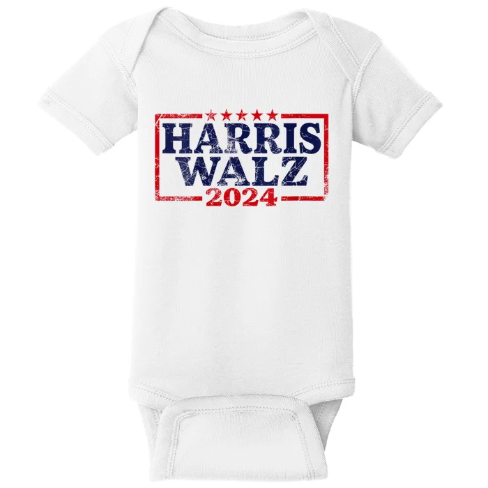 Harris Waltz 2024 Election Kamala Harris Tim Waltz 2024 Baby Bodysuit