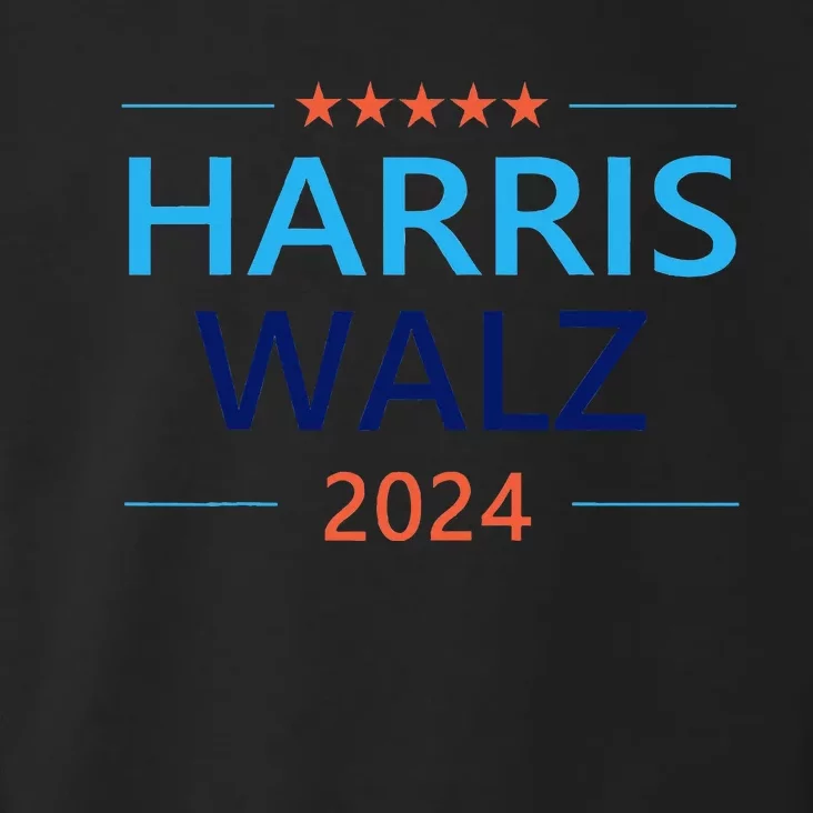 Harris Waltz 2024 For President Election Democrat Toddler Hoodie