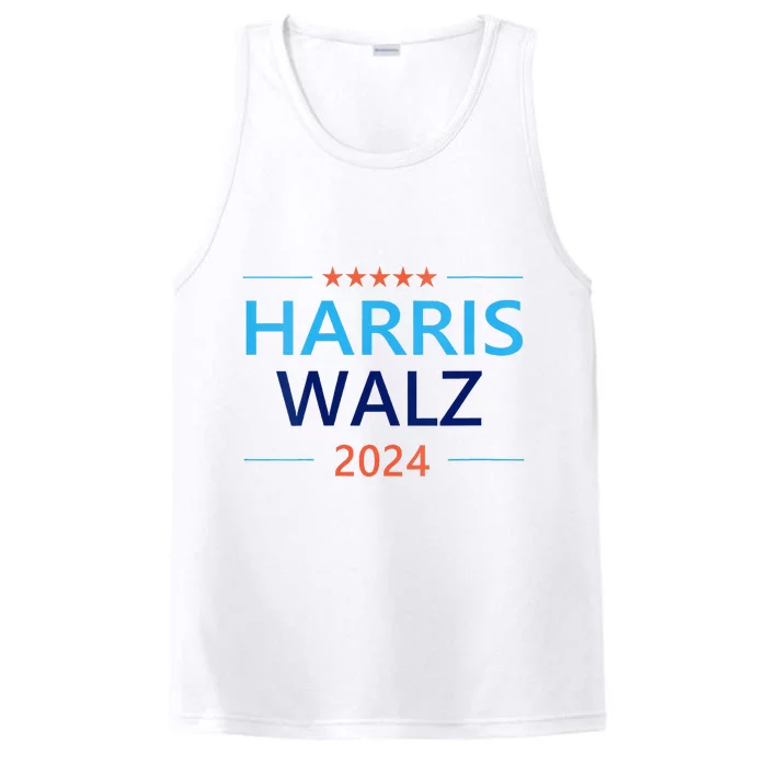 Harris Walz 2024 Democrat Election 24 For President Performance Tank