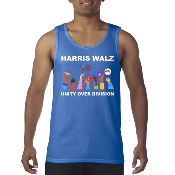 Harris Waltz 2024 Unity Over Division Tank Top