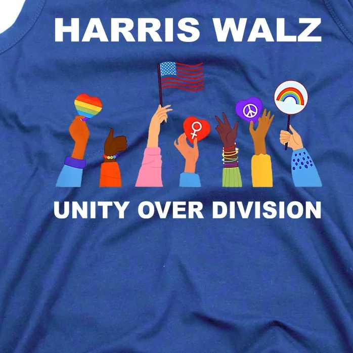 Harris Waltz 2024 Unity Over Division Tank Top