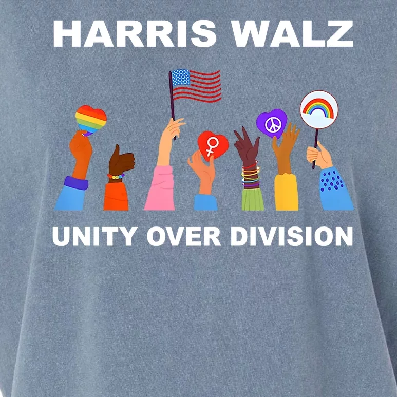 Harris Waltz 2024 Unity Over Division Garment-Dyed Women's Muscle Tee