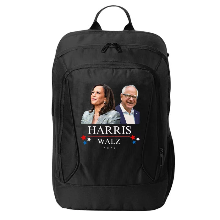 Harris Walz 2024 President Election Kamala Harris Tim Waltz City Backpack