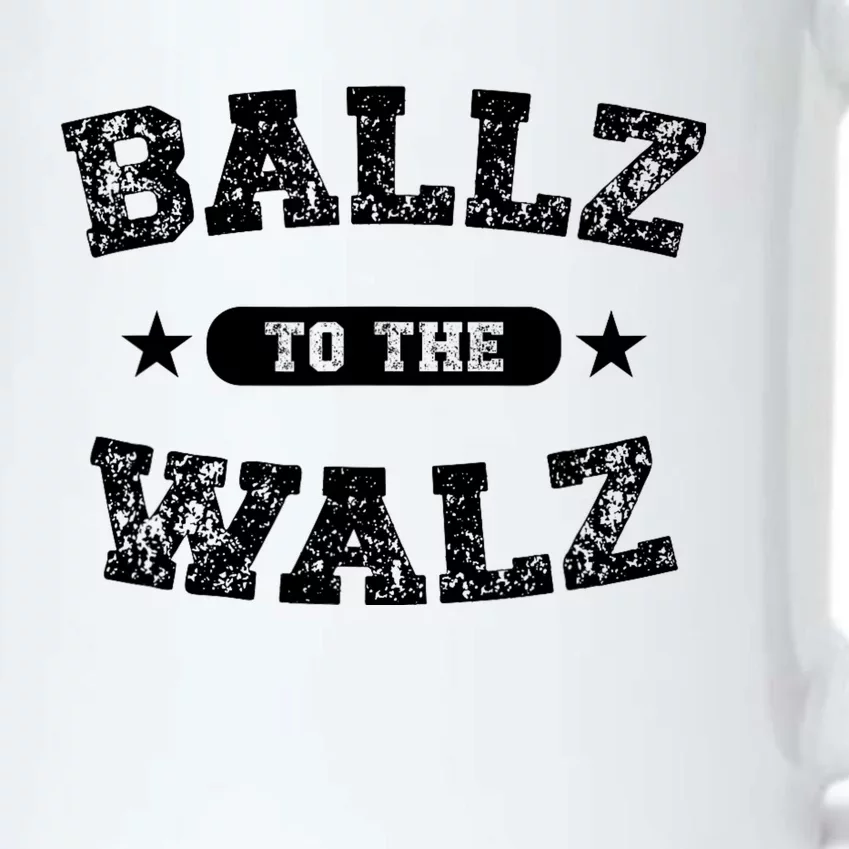 Harris Walz 2024 Ballz To The Walz Tim Walz Kamala Harris Black Color Changing Mug