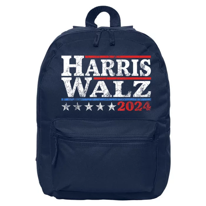 Harris Waltz 2024 Election Kamala Harris Tim Waltz 2024 16 in Basic Backpack