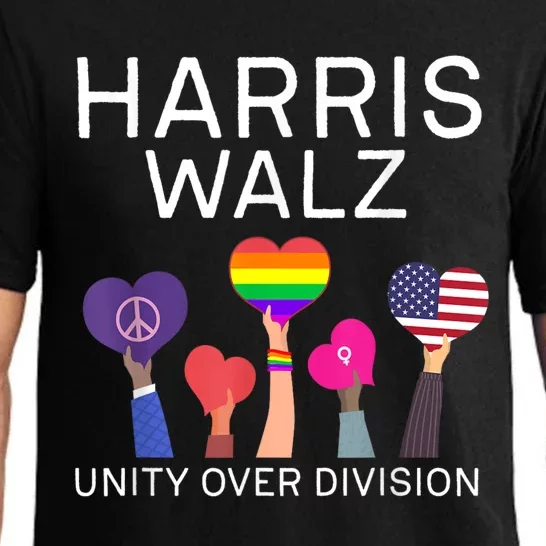 Harris Waltz 2024 Unity Over Division Pajama Set