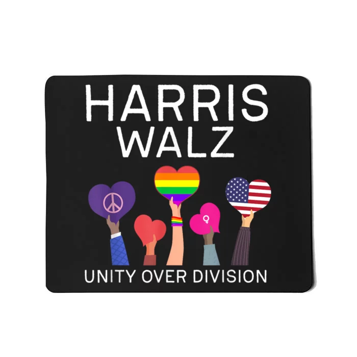 Harris Waltz 2024 Unity Over Division Mousepad