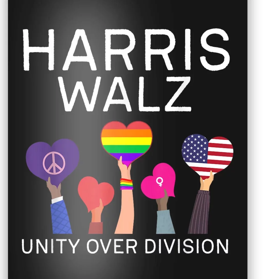 Harris Waltz 2024 Unity Over Division Poster