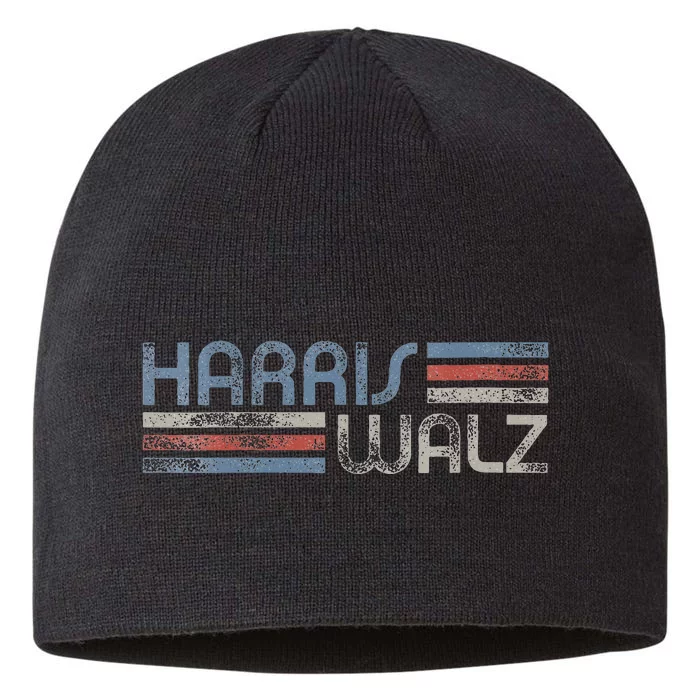 Harris Walz 2024 Vice President Vp Harris 2024 Election 8 1/2in Sustainable Knit Beanie