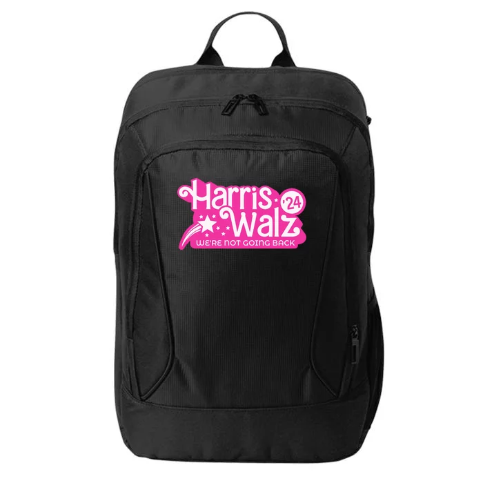 Harris Waltz 2024 WeRe Not Going Back Walz Kamala Harris City Backpack