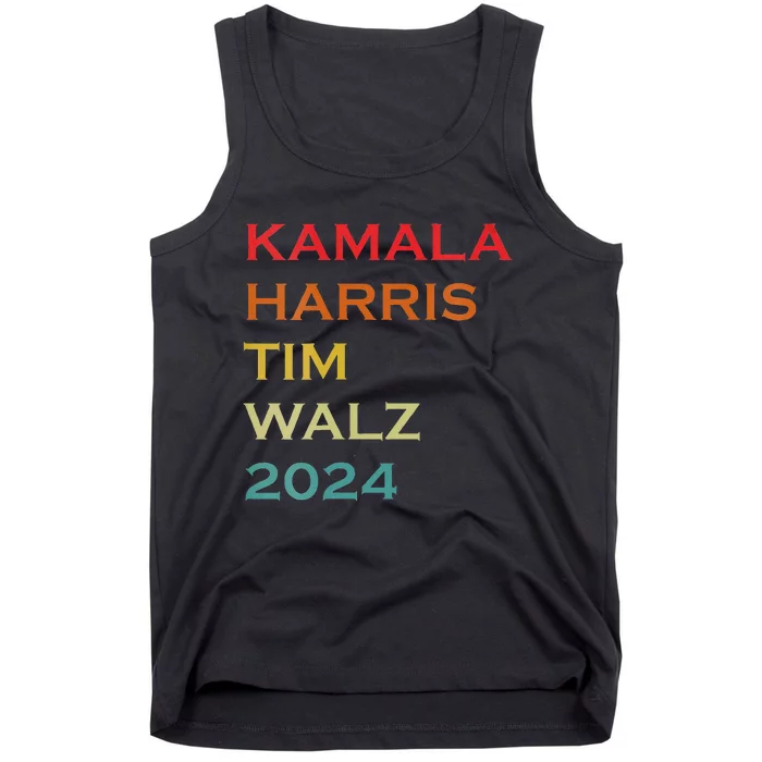 Harris Walz 2024 Harris For President Vote For Kamala Tank Top