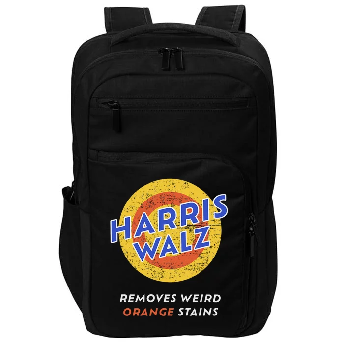 Harris Walz 2024 Waltz Removes Weird Orange Stains Impact Tech Backpack