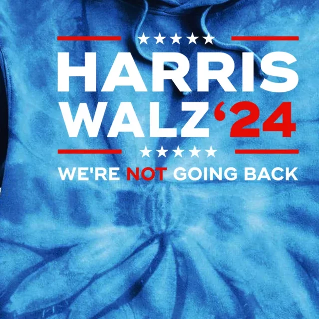 Harris Waltz 2024 Election Usa Kamala Harris Tim Waltz 2024 Gift Tie Dye Hoodie