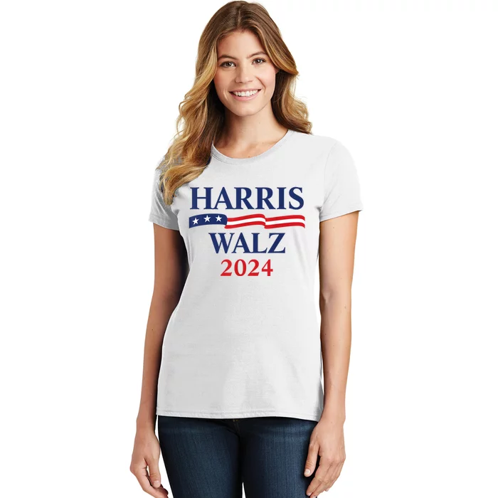 Harris Waltz 2024 Election Kamala Harris Tim Waltz 2024 Women's T-Shirt