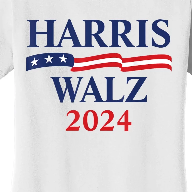 Harris Waltz 2024 Election Kamala Harris Tim Waltz 2024 Women's T-Shirt