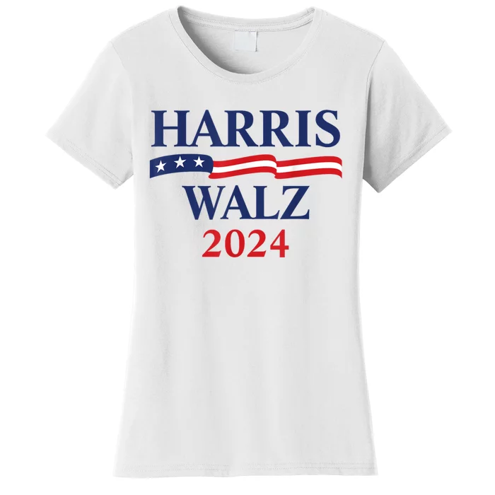 Harris Waltz 2024 Election Kamala Harris Tim Waltz 2024 Women's T-Shirt