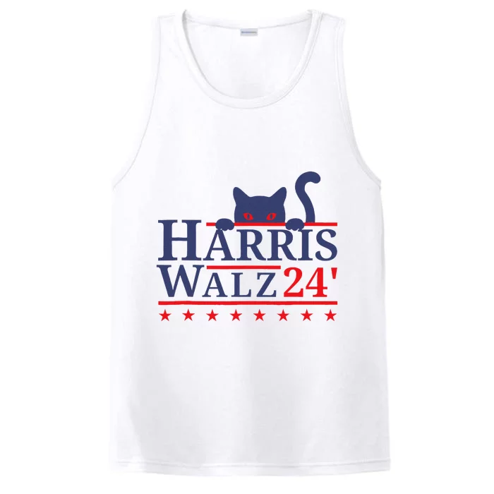 Harris Waltz 2024 Kamala Tim Cat Election Design Performance Tank