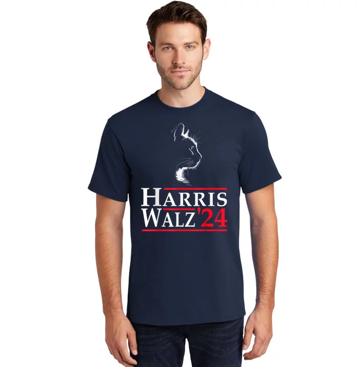 Harris Waltz 2024 Election Kamala Harris Tim Waltz 2024 Tall T-Shirt