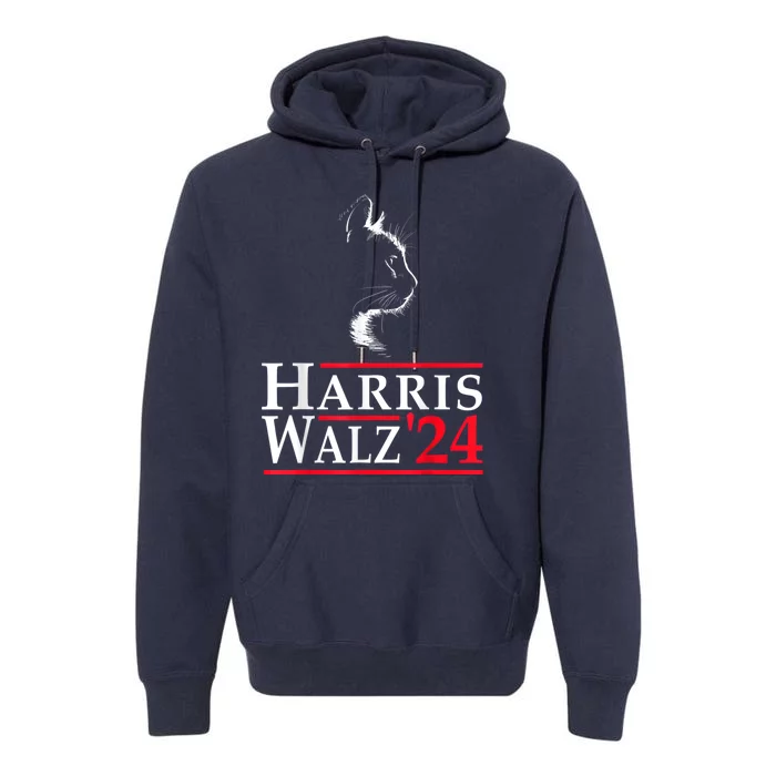 Harris Waltz 2024 Election Kamala Harris Tim Waltz 2024 Premium Hoodie