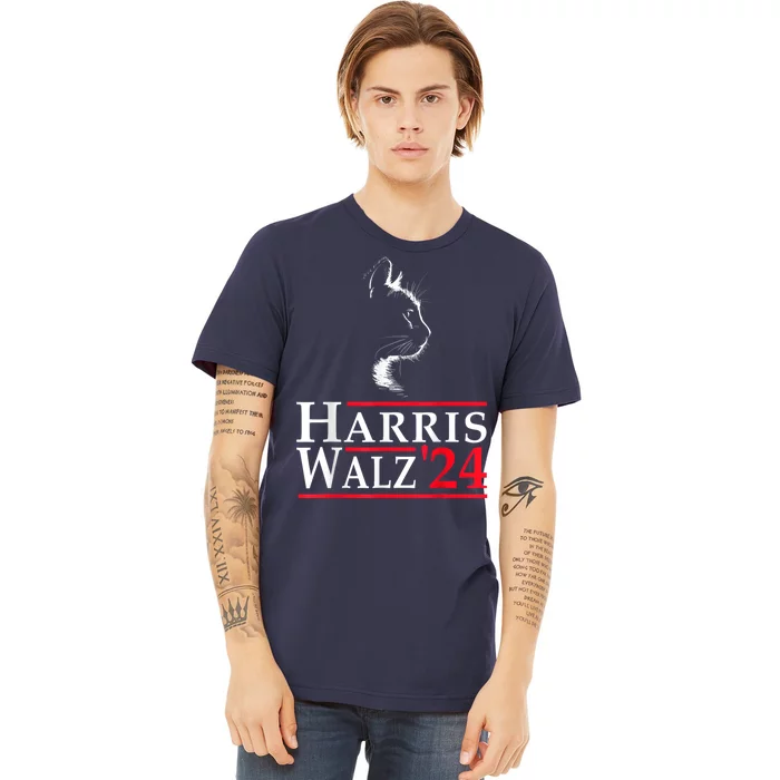 Harris Waltz 2024 Election Kamala Harris Tim Waltz 2024 Premium T-Shirt