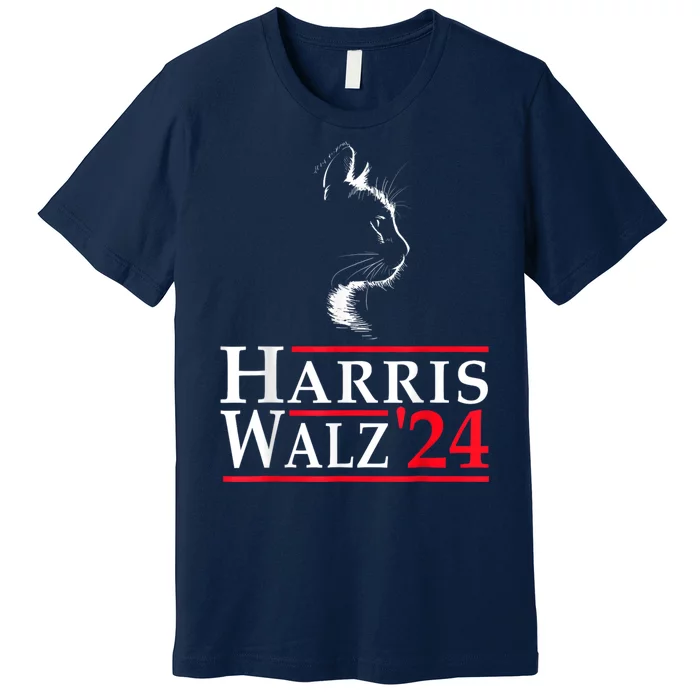 Harris Waltz 2024 Election Kamala Harris Tim Waltz 2024 Premium T-Shirt