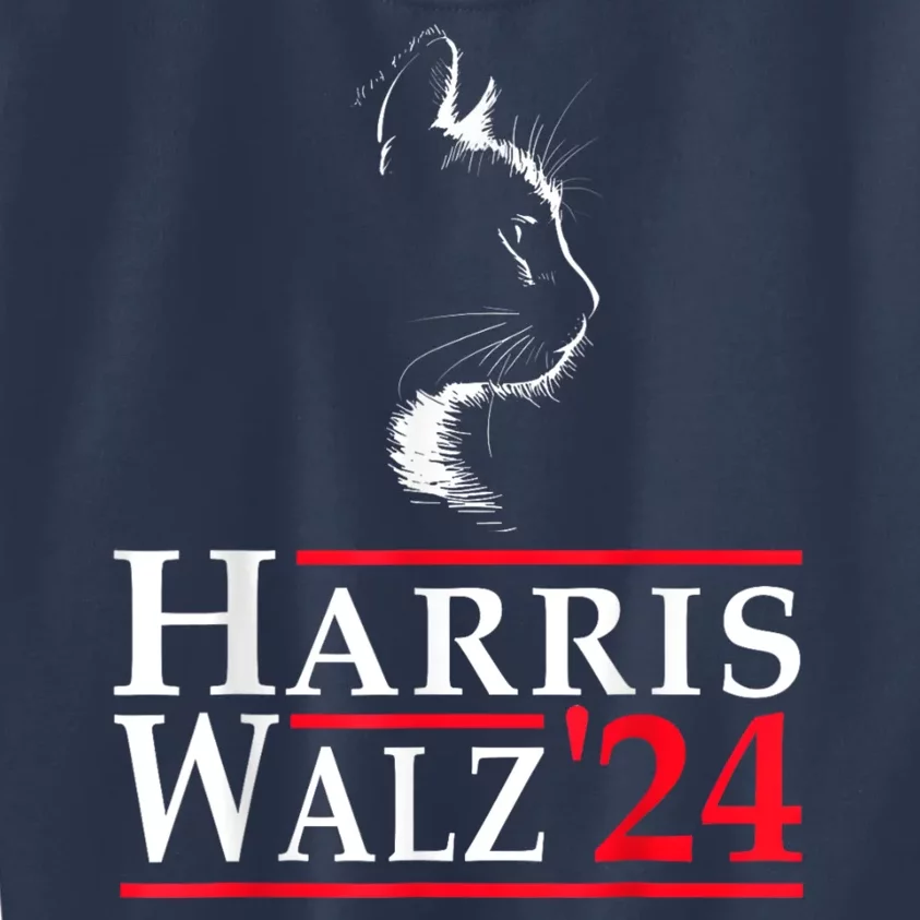 Harris Waltz 2024 Election Kamala Harris Tim Waltz 2024 Kids Sweatshirt