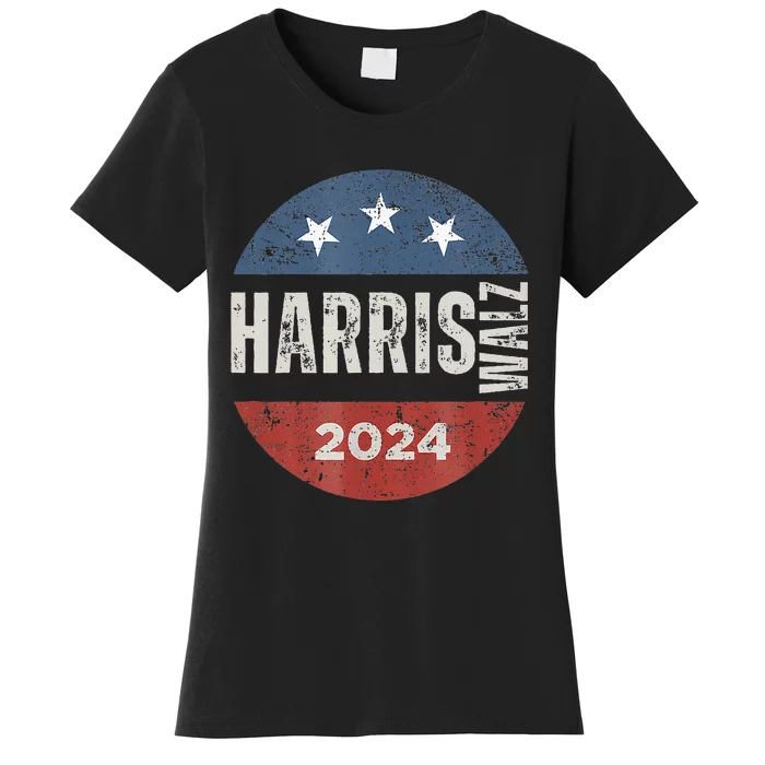 Harris Waltz 2024 Election Kamala Harris Tim Waltz 2024 Women's T-Shirt